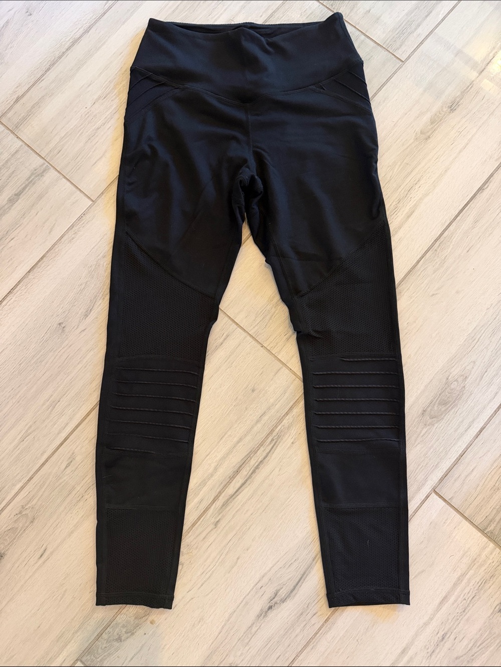Born Primitive Black Textured Performance Leggings